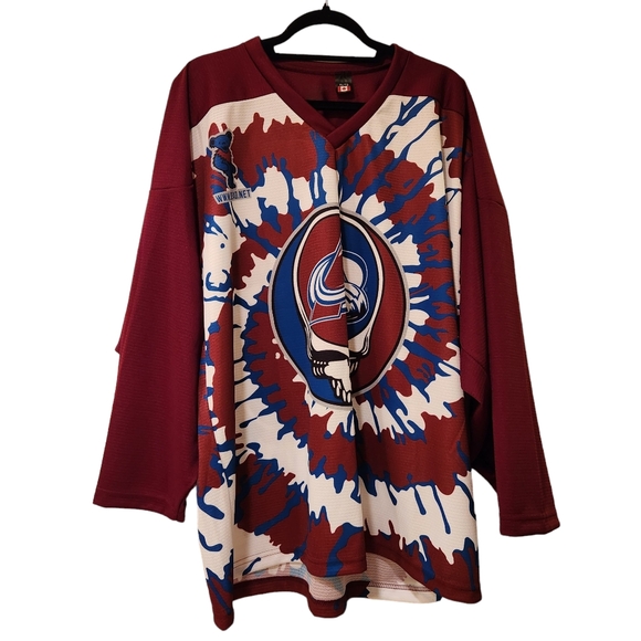 Grateful Dead Other - NWOT Limited Edition Grateful Dead Hockey Jersey - Tie Dye